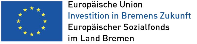 Logo EU - Investition in Bremens Zukunft - Europäischer Sozialfond